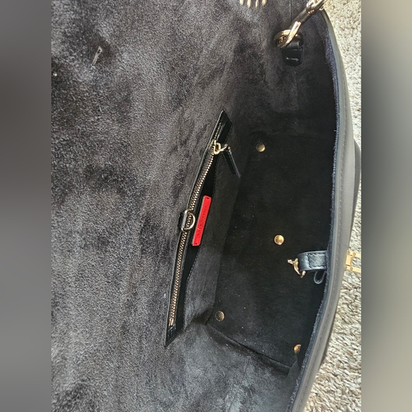 Valentino Garavani Demi Lune Rockstud Fringe Satchel Bag - Picture 7 of 14